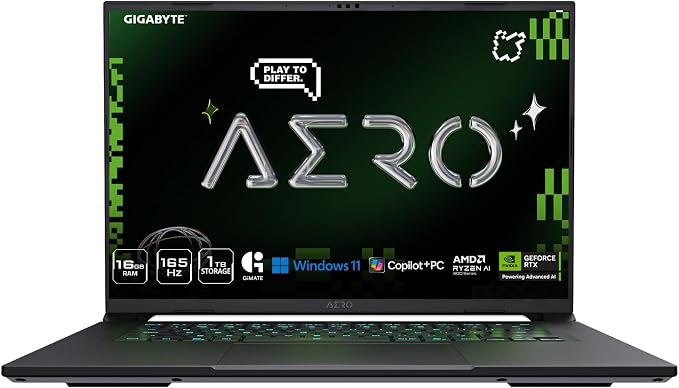 GIGABYTE AERO X16 product photo