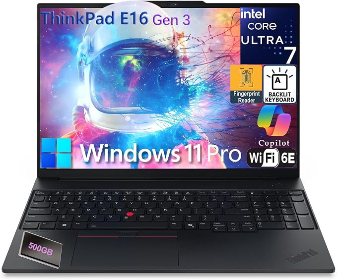 Lenovo ThinkPad E16 Gen 3 (Ultra 7) product photo